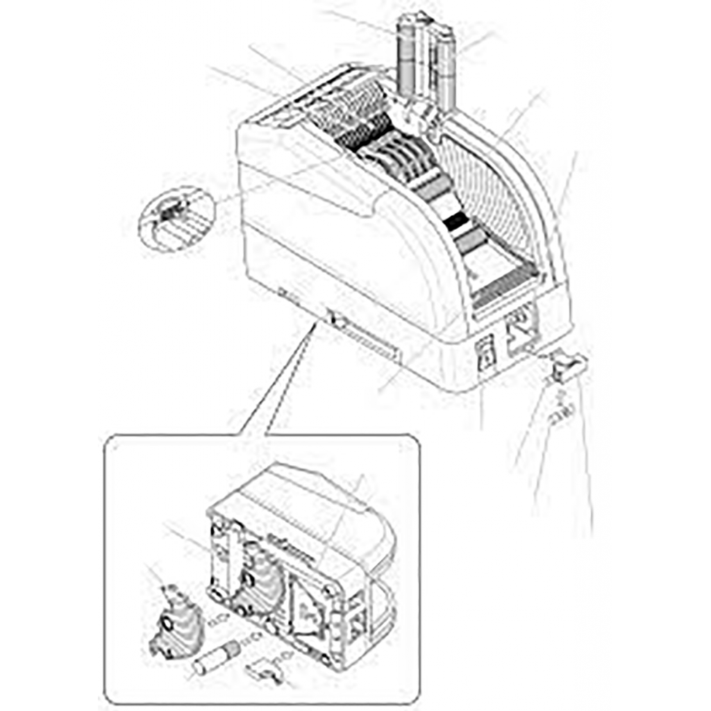 Part 5210 ZCUT-9GR Roller