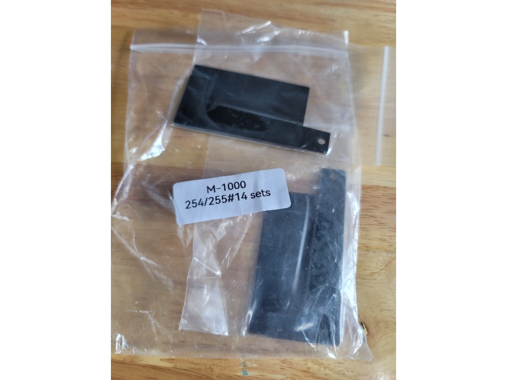 อะไหล่เครื่องตัดเทป M-1000 รุ่น 254-255 blade Upper Lower