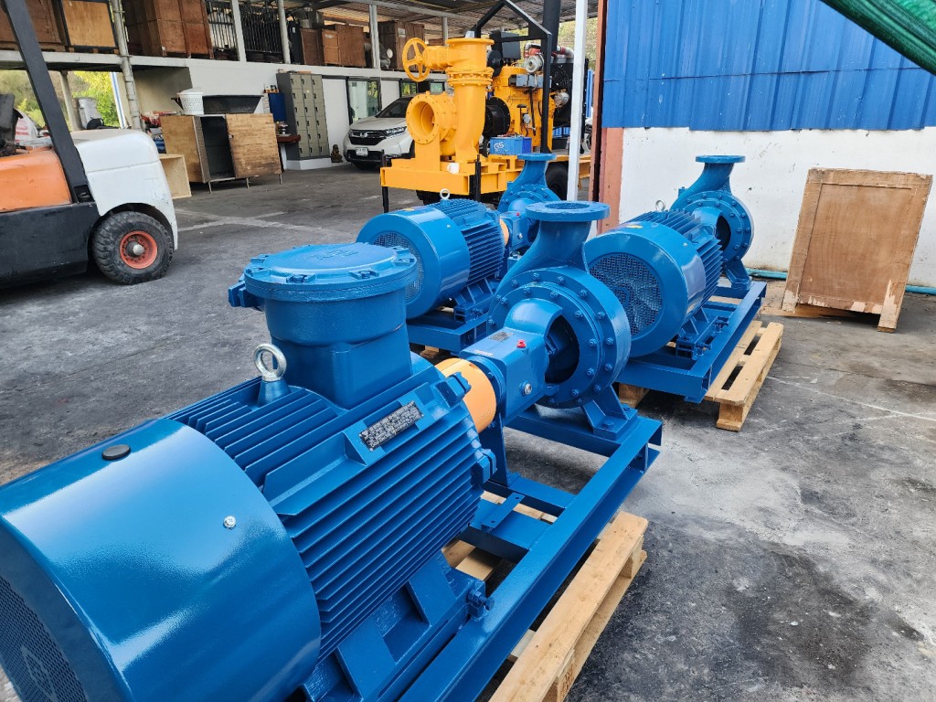 เครื่องสูบน้ำ ไฟฟ้า 8 นิ้ว IS200-150-400J