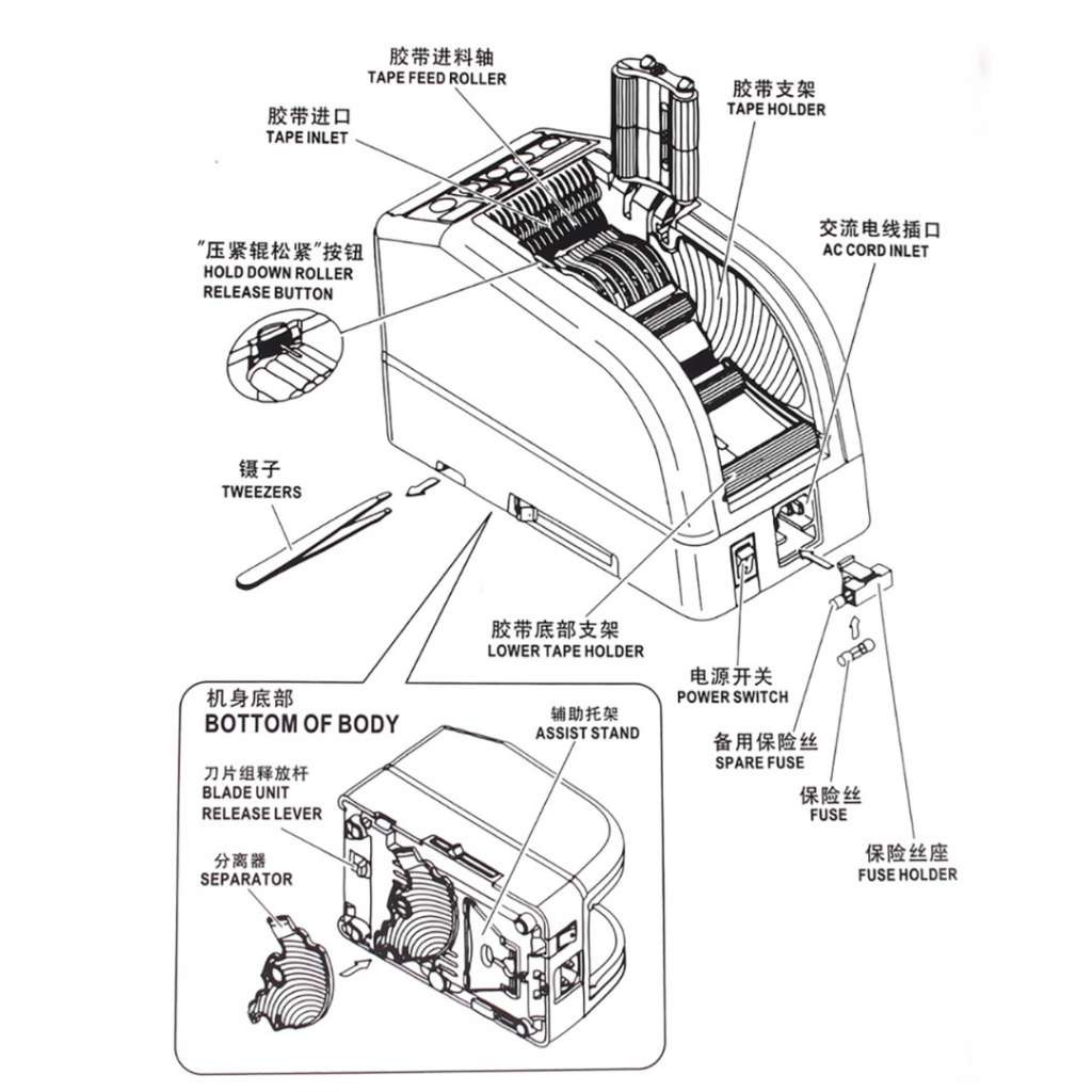 Zcut-9GR Blade Unit No.2001