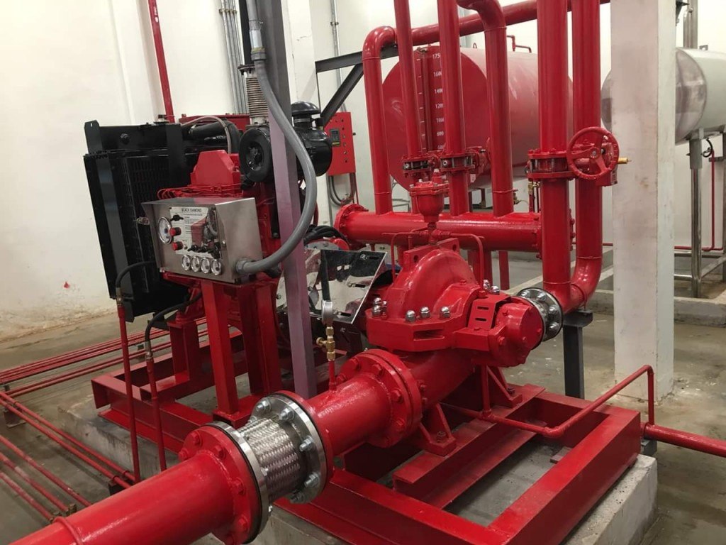เครื่องสูบน้ำดับเพลิง 750 GPM