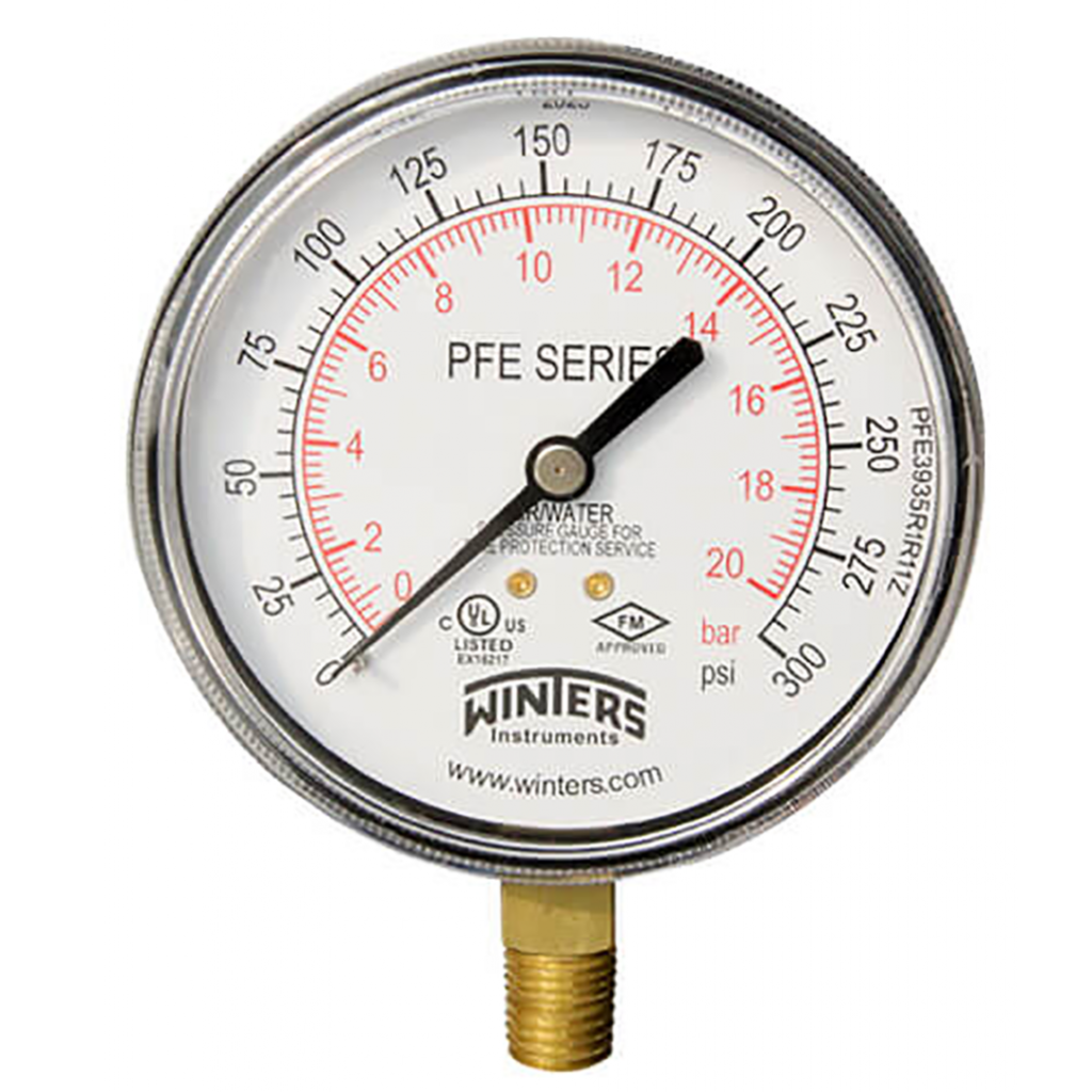 เกจวัดความดัน Pressure gauge V39