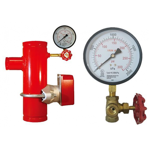 เกจวัดความดันงานดับเพลิง Pressure Gauge