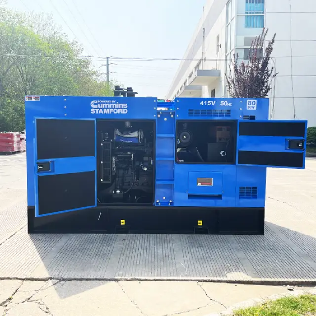 100kw 125kva Cummins เครื่องกำเนิดไฟฟ้าดีเซล