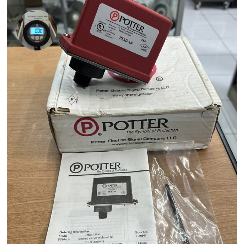 POTTER PS10-A Pressure Switch